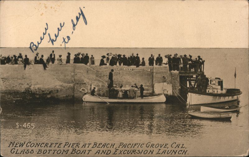 New Concrete Pier, Pacific Grove, CA California