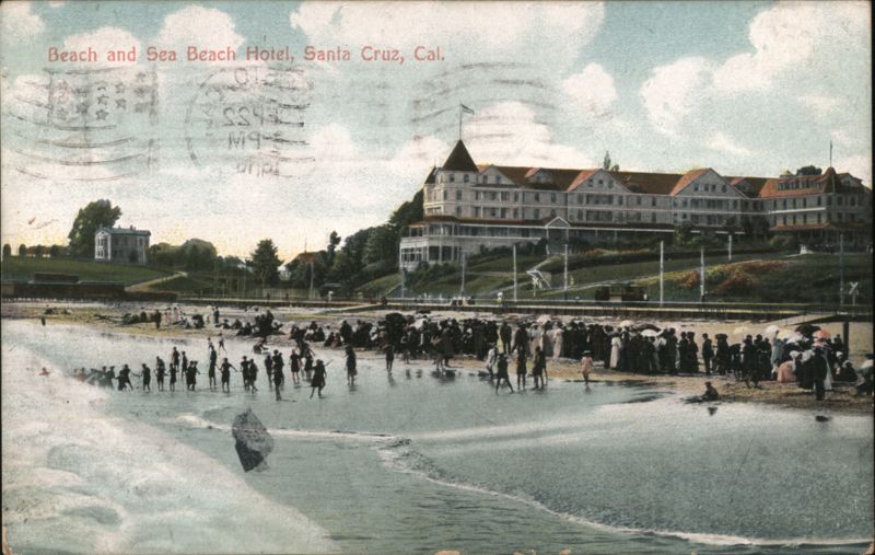 Beach and Sea Beach Hotel, Santa Cruz, CA California