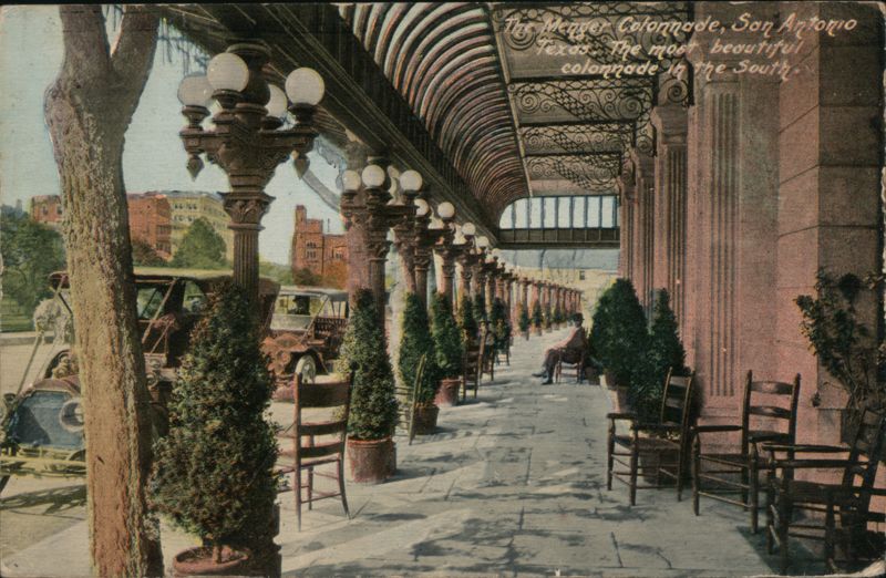 Menger Colonnade, San Antonio Texas
