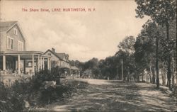 The Shore Drive, Lake Huntington, NY Postcard
