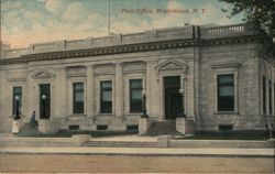 Post Office, Watertown, NY Postcard