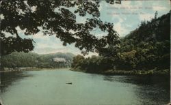 Looking North from Mt. Minsi, Delaware Water Gap, PA Postcard