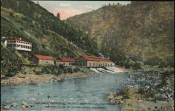 Colgate Power Co. Plant, Marysville, CA Postcard