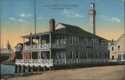 Board of Trade Building, Provincetown, MA Postcard