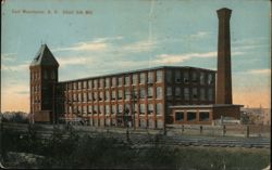 Elliott Silk Mill, East Manchester, NH Postcard