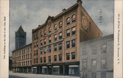 C.W. Bardeen School Bulletin Publications Building, Syracuse NY Postcard