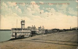 The Wharf, U.S. Life Saving Station, Louisville, KY Postcard