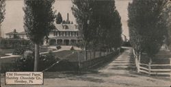 Old Homestead Farm, Hershey Chocolate Co., Hershey, PA Postcard