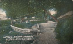 Famous Siloam Springs, Siloam Springs, AR Postcard