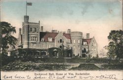 Rockwood Hall, Home of Wm. Rockefeller, Tarrytown NY Postcard