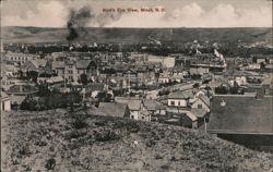 Bird's Eye View, Minot, ND Postcard