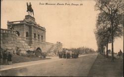 Grant Monument, Lincoln Park, Chicago, IL Postcard