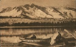 Mt. Tallac and Fallen Leaf Lake, CA Postcard
