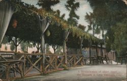 Ramada at Casa Verdugo, CA Postcard
