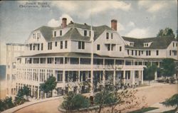 Beach Hotel, Charlevoix, MI Postcard