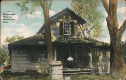 Blennerhassett House on Blennerhassett Island Postcard