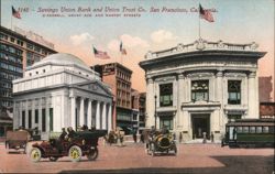 Savings Union Bank and Union Trust Co. Postcard