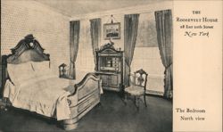 The Roosevelt House Bedroom Postcard