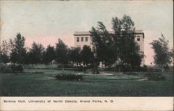Science Hall, University of North Dakota, Grand Forks, ND Postcard