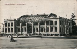 Convention Hall, Guthrie, OK Postcard