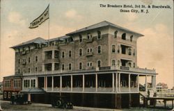 The Breakers Hotel, 3rd St. & Boardwalk, Ocean City, NJ Postcard