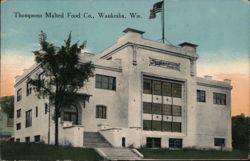 Thompsons Malted Food Co., Waukesha, WI Postcard
