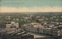 Bird's-eye View of Ripon, WI Postcard