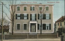 Elbridge Gerry's House, Marblehead, MA Postcard