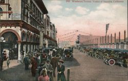 Windward Avenue, Hotel St Mark, Venice of America, CA Postcard