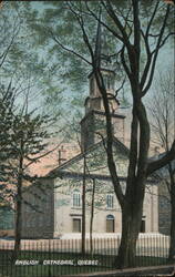 English Cathedral, Quebec Postcard