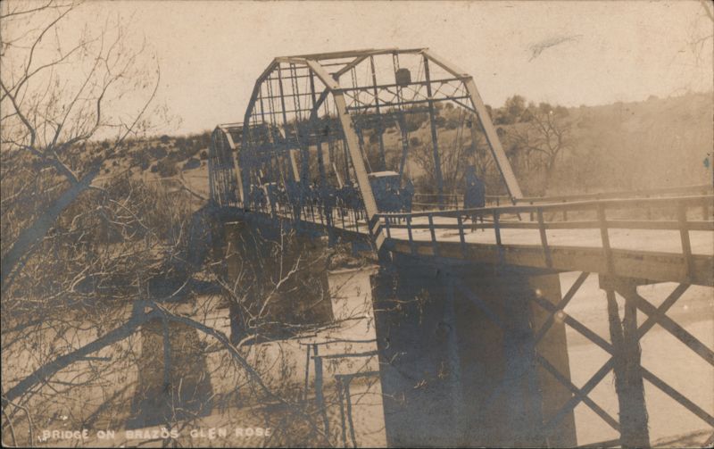 Bridge on Brazos River, Glen Rose, TX Texas