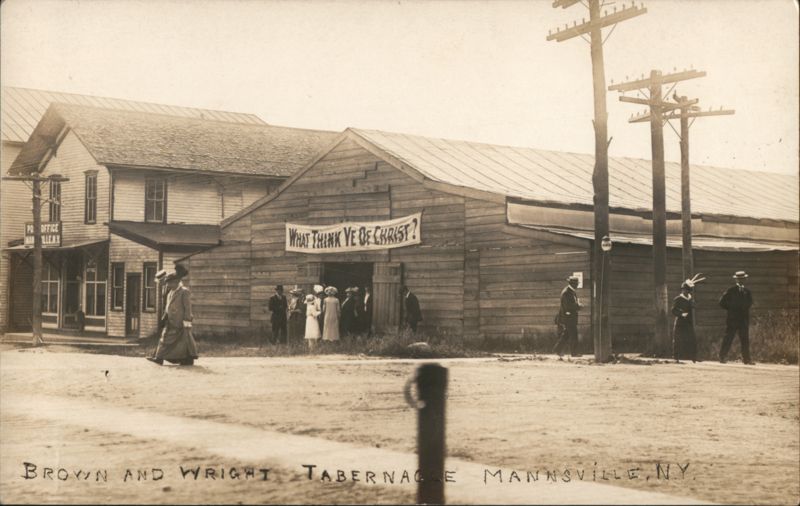 Brown and Wright Tabernacle, Mannsville, NY New York