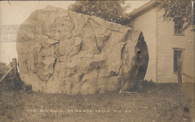 The Big Rock, St. Regis Falls, NY New York