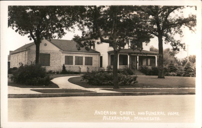 Anderson Chapel and Funeral Home, Alexandria, MN Minnesota