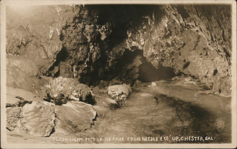 Ice Cave from Needle Eye, Chester, CA California