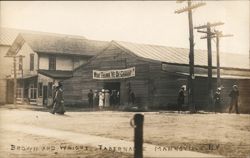 Brown and Wright Tabernacle Mannsville NY Postcard