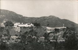 Serra Retreat, Malibu, CA Postcard