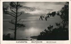 Maranatha, Muskegon, MI Lake View Postcard
