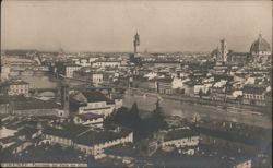Florence, Italy - Panorama from Viale dei Colli Postcard