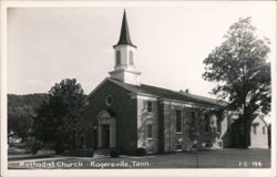 Methodist Church, Rogersville, TN Postcard