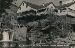 Cliff House & Swimming Pool, Yosemite National Park Postcard