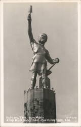 Vulcan, The Iron Man Statue, Birmingham, AL Postcard