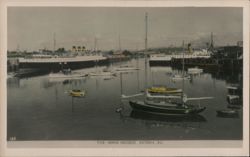 The Inner Harbor, Victoria, BC Postcard