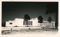 Junior High School, Conroe, TX Postcard