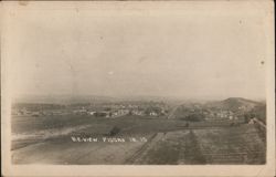 S.E. View Pisgah, IA Postcard