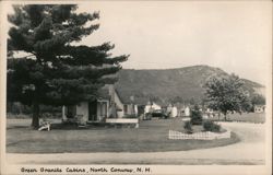 Green Granite Cabins, North Conway, NH Postcard