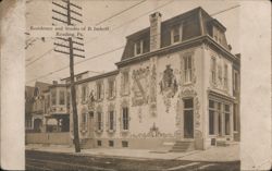 Residence and Studio of B. Imhoff, Reading, PA Postcard