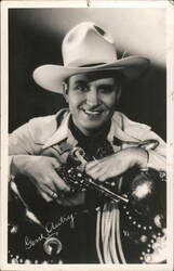 Gene Autry Smiling with Guitar Postcard