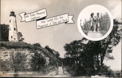 Mark Twain Memorial Lighthouse, Hannibal, MO Postcard
