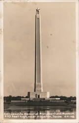 San Jacinto Memorial Monument and Museum, Houston, TX Postcard